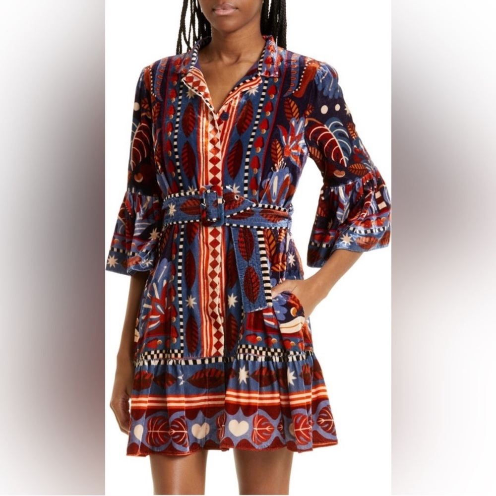FARM Rio Multicolor Mini Dress - Picture 2 of 5